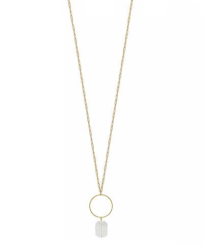 The Lizzie Necklace Matte Gold