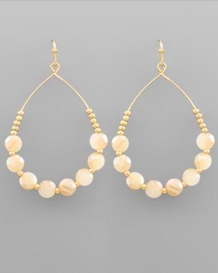 The Lola Earrings Ivory