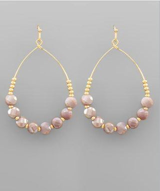 The Lola Earrings Taupe