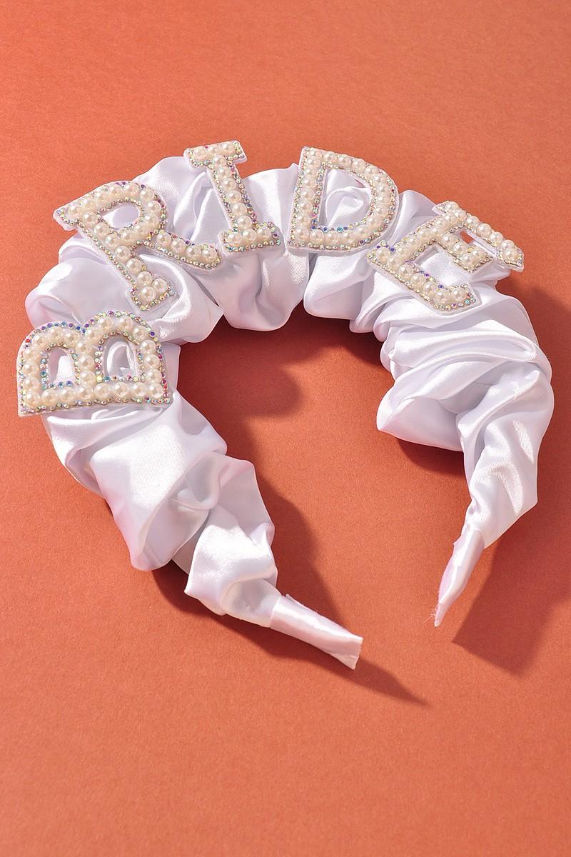 The Royal Bride Headband White