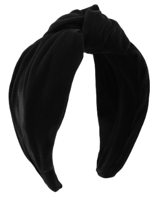 Theresa Headband Velvet Black