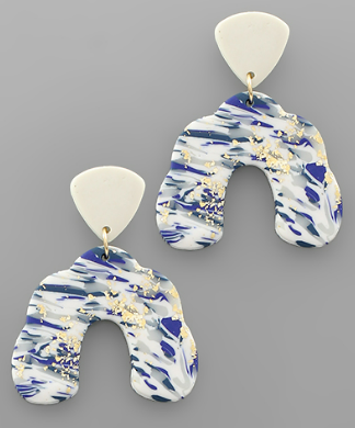 Thompson Earrings Blue