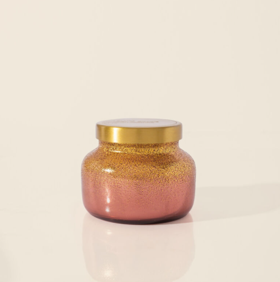 Tinsel Spice 8oz Glimmer Candle