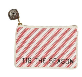 Tis The Season Check Gift Pouch