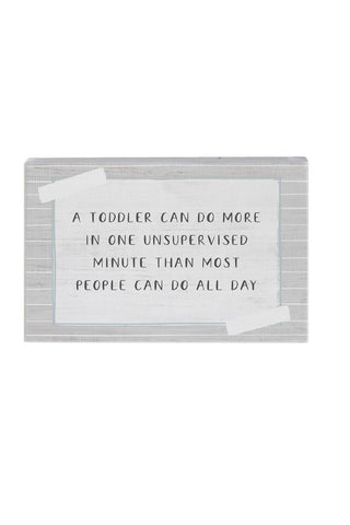 Toddler Can Do Sign