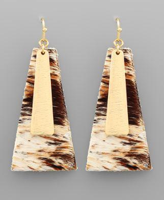 Tonya Earrings Lt. Brown