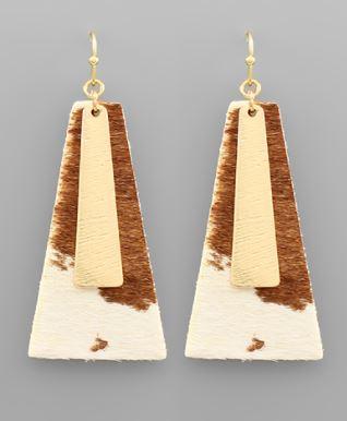 Tonya Earrings White