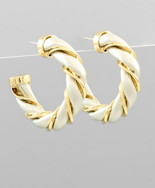 Tracy Hoop Earrings Silver
