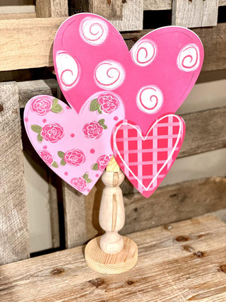 Triple Heart Topper