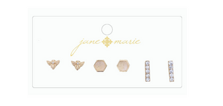 Triple The Love Earring Bee