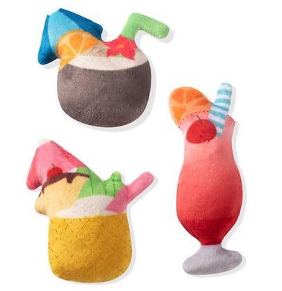 Tropical Drinks Small Dog Toy