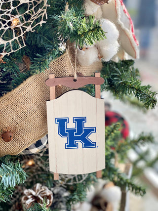 UK Sled Ornament