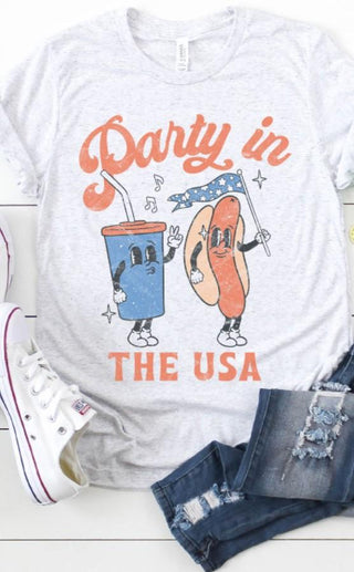 USA Hotdog Tee PLUS