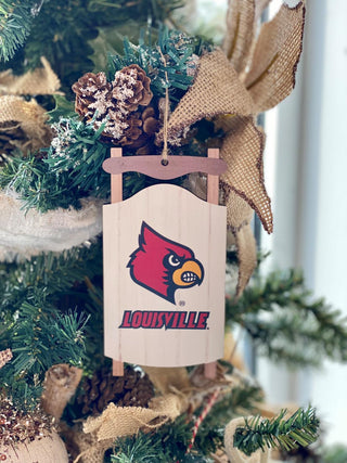 UofL Sled Ornament