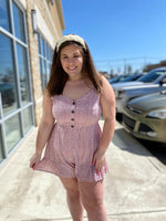 Upping The Stakes Romper- Curvy