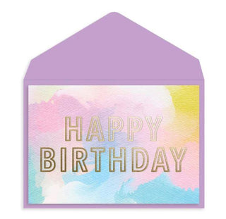 Watercolor Birthday Card