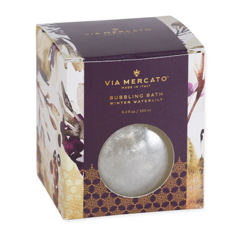 Waterlily Ornament Bubble Bath