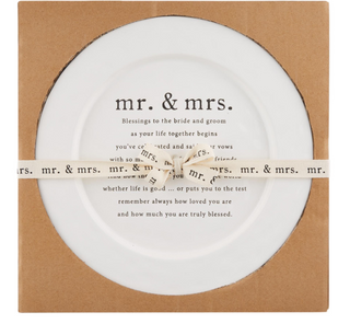 Wedding Blessing Platter