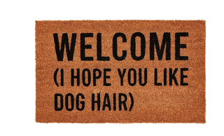 Welcome Dog Door Mat