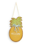 Welcome Pineapple Door Hanger
