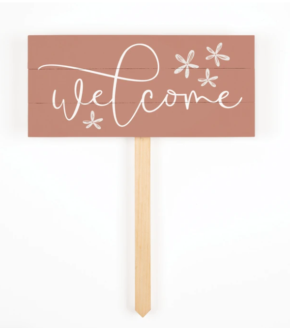 Welcome Yard Sign – Darling State of Mind