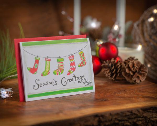 Whimsical Christmas Card Set