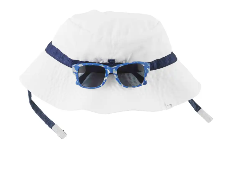 White Hat & Sunglasses