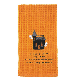Wicked Witch Waffle Towel