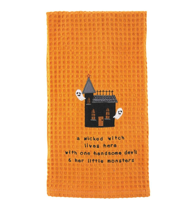 Wicked Witch Waffle Towel