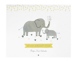 Wild About First Year Calendar