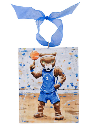 Wildcats Block Ornament