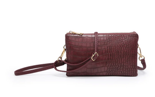 Wine Croc Riley Crossbody