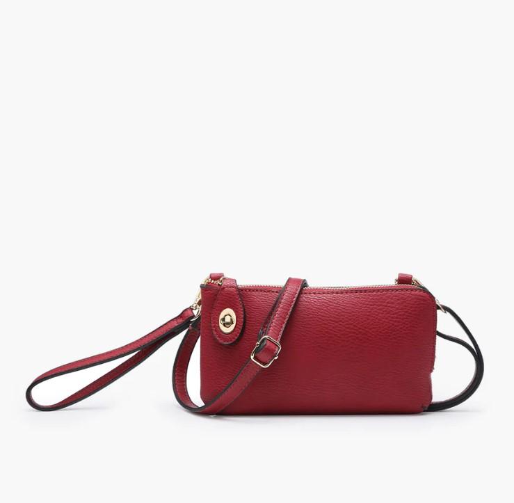 Wine Kendall Crossbody