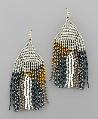 Winnie Earrings Grey