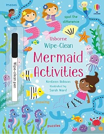 Wipe Clean Mermaid Activity Book