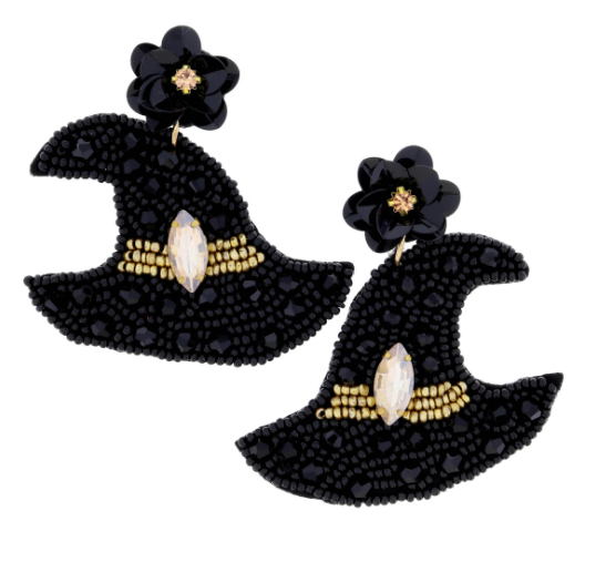 Witch Hat Earring