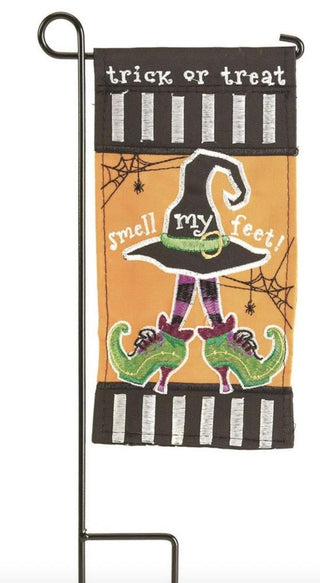 Witch Hat Mini Garden Flag