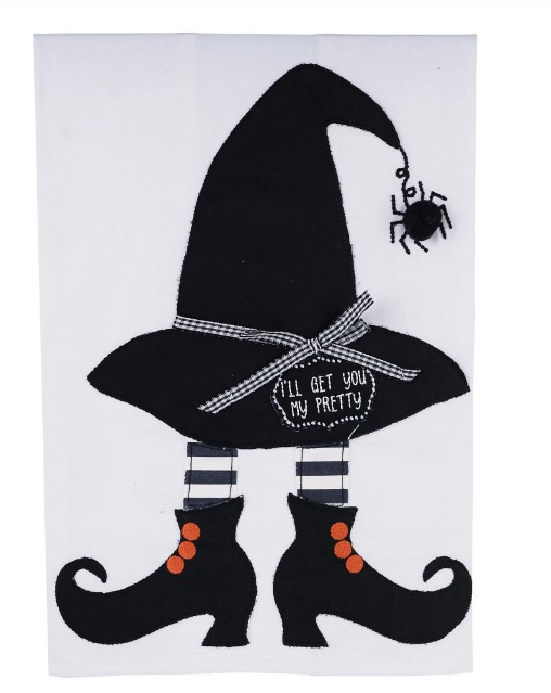 Witch Hat Tea Towel