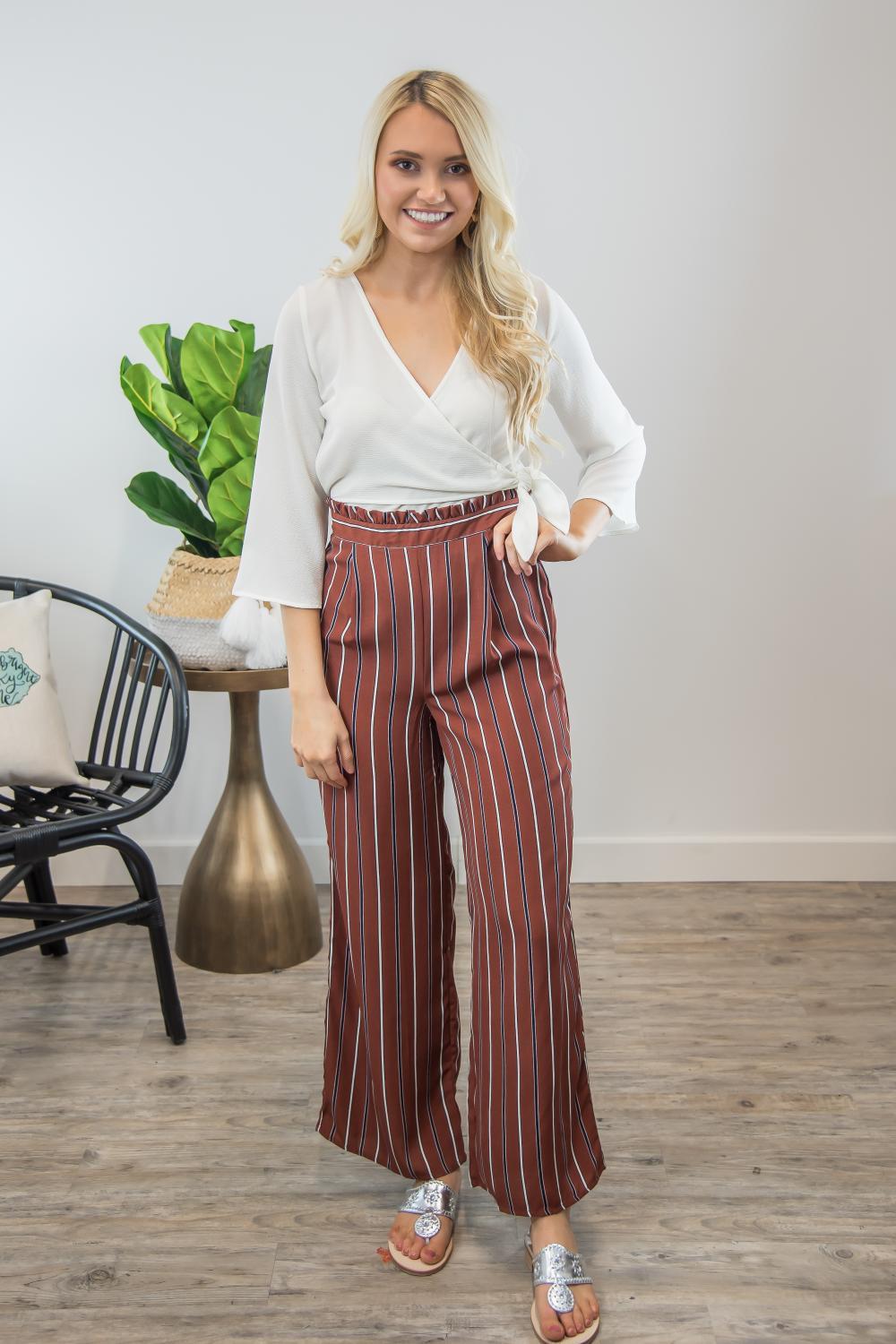 Wonderland Stripe Pantsuit