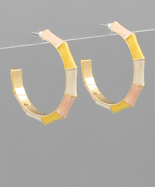 Yellow Bamboo Hoop