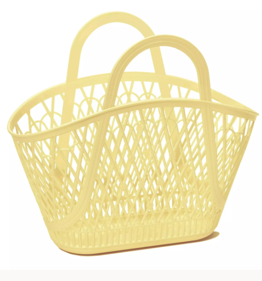 Yellow Jelly Betty Basket