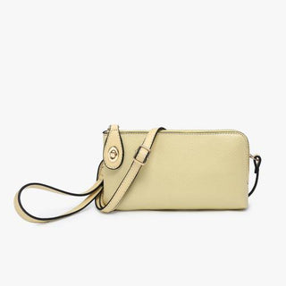 Pale Yellow Snake Kendall Crossbody
