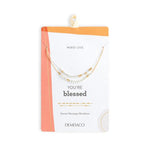 You're Blessed Morse Code Necklace