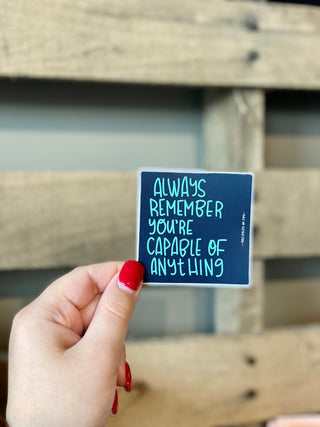 You're Capable Sticker