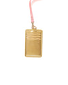 Card Case With Lanyard-Gold