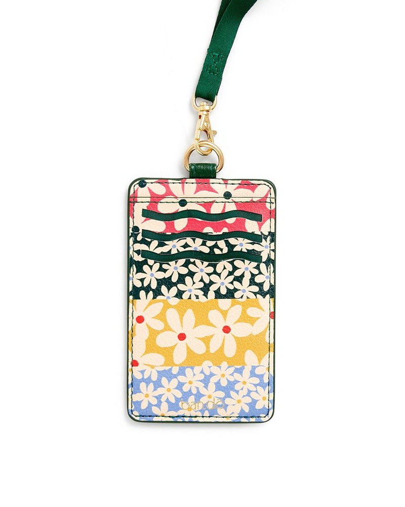 Card Case With Lanyard-Daises
