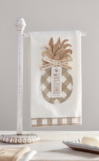 Beaded Towel Holder