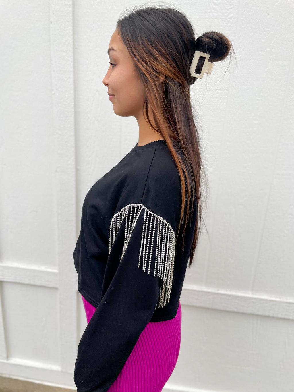 Star Of The Show Fringe Top