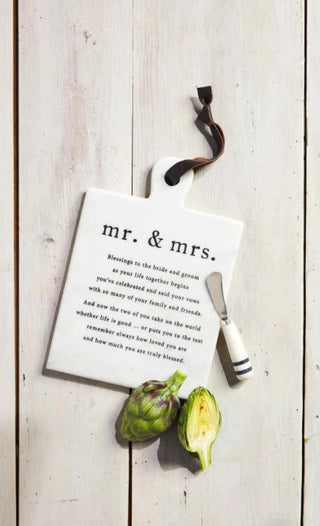 Mr. & Mrs. Blessing Board Set