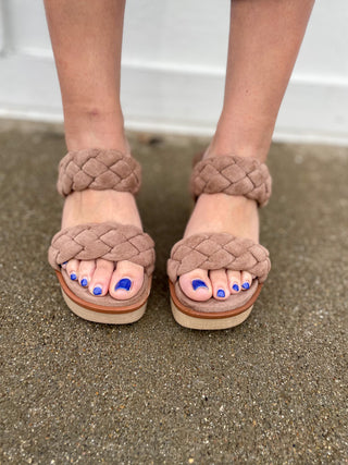 Monica Braided Heels